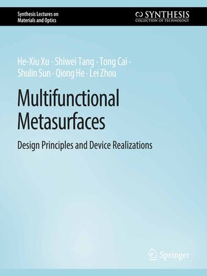 cover image of Multifunctional Metasurfaces